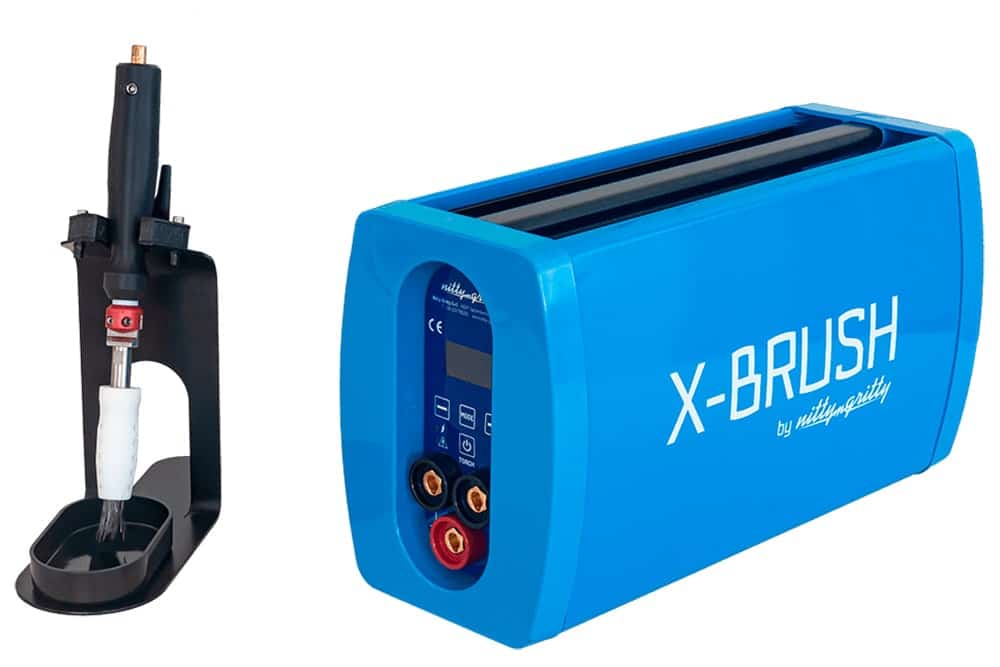 Nitty Gritty heeft een nieuwe lijn beitsmachines ontwikkeld: X-BRUSH