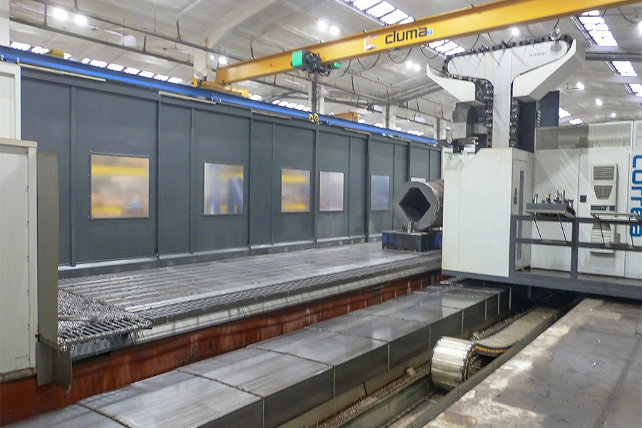 Groot volume aan materialen compact opslaan in een plateauliftsysteem 1