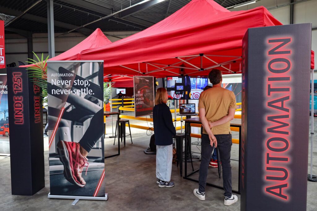 Nieuwe Linde Xi-heftrucks officieel voorgesteld in België 2