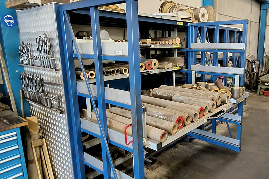 Systemen op maat voor opslag van metalen platen en profielen 3