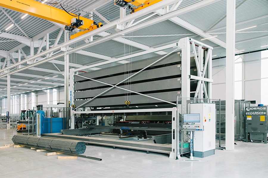 Volautomatische productiecel draait op innovatieve buislasertechnologie 1