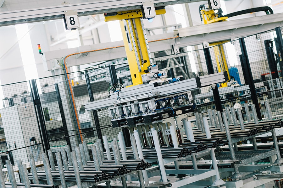 Volautomatische productiecel draait op innovatieve buislasertechnologie 4