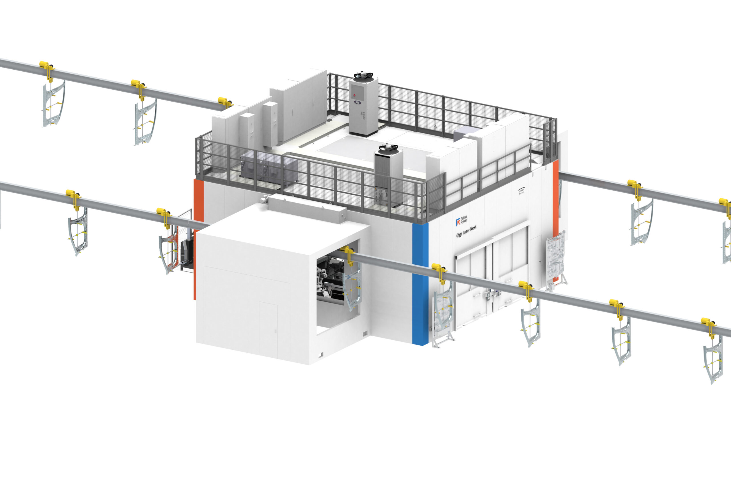 Vier koppen vooruit: Prima Power onthult Giga Laser Next en herdefinieert 3D lasersnijden voor de auto-industrie 6