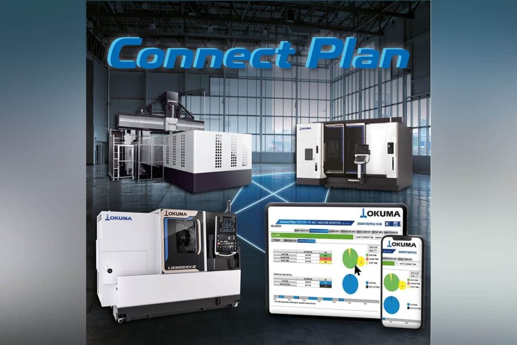 Okuma’s Connect Plan verbetert de prestaties van de machine