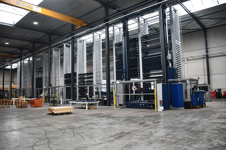 “Een platenmagazijn als dit haalt het beste uit onze machines” 2