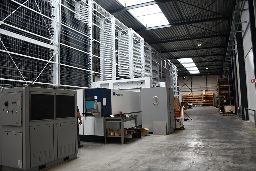“Een platenmagazijn als dit haalt het beste uit onze machines” 1
