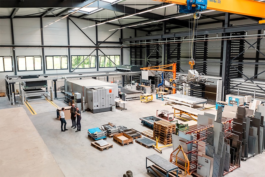 Maatwerk in laserautomatisering maakt veel indruk op Blechexpo 2025 1