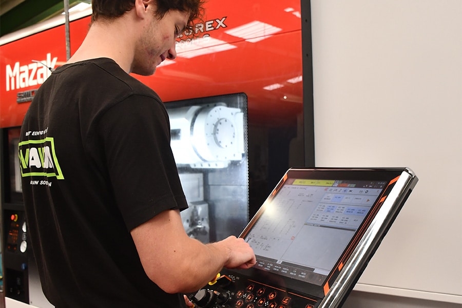 “Alles in één opspanning afwerken” 1