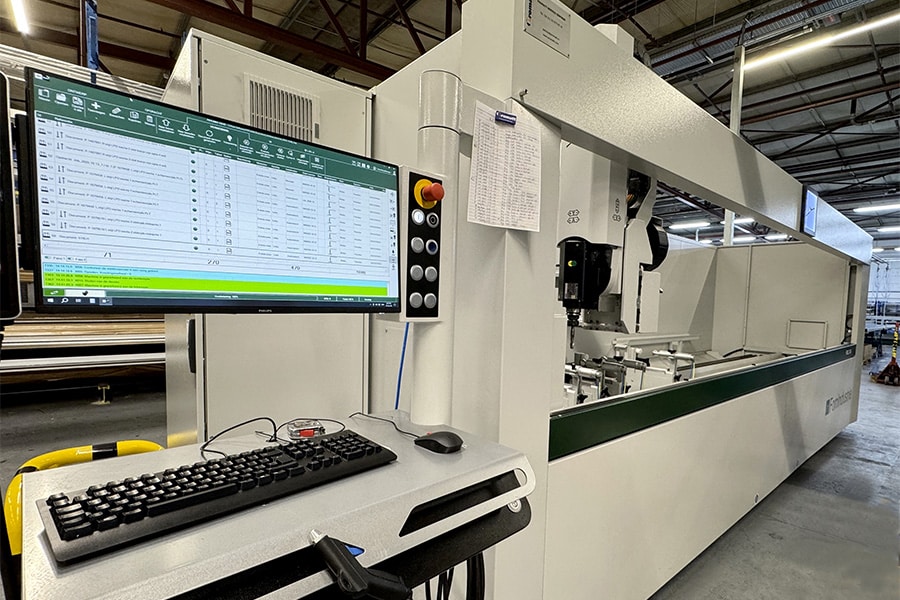 4-assig frezen van aluminium profielen 2