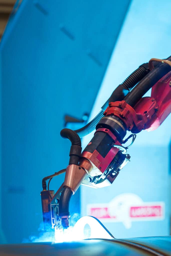 Lasrobots, maar dan het echte werk 1