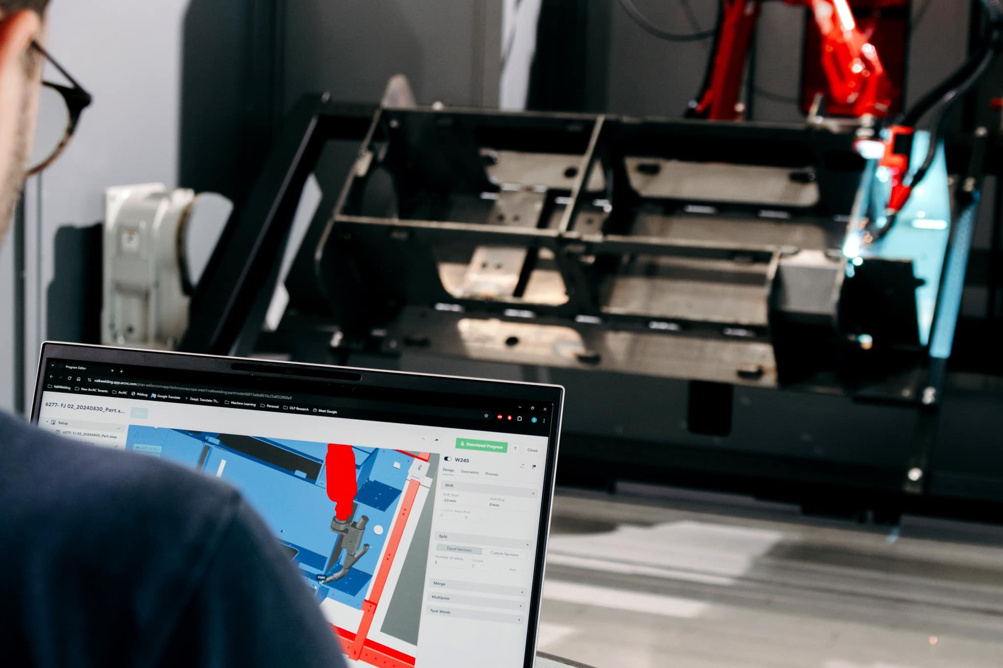 Lasrobots, maar dan het echte werk 1