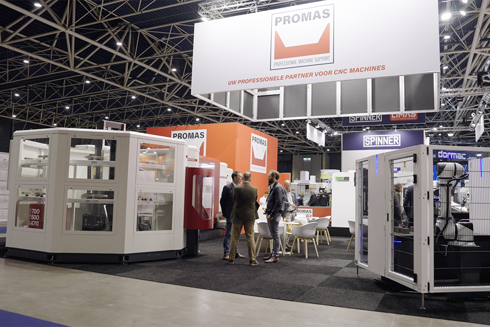 Promas toont geavanceerde vijfassige en geautomatiseerde machines op Technishow 4