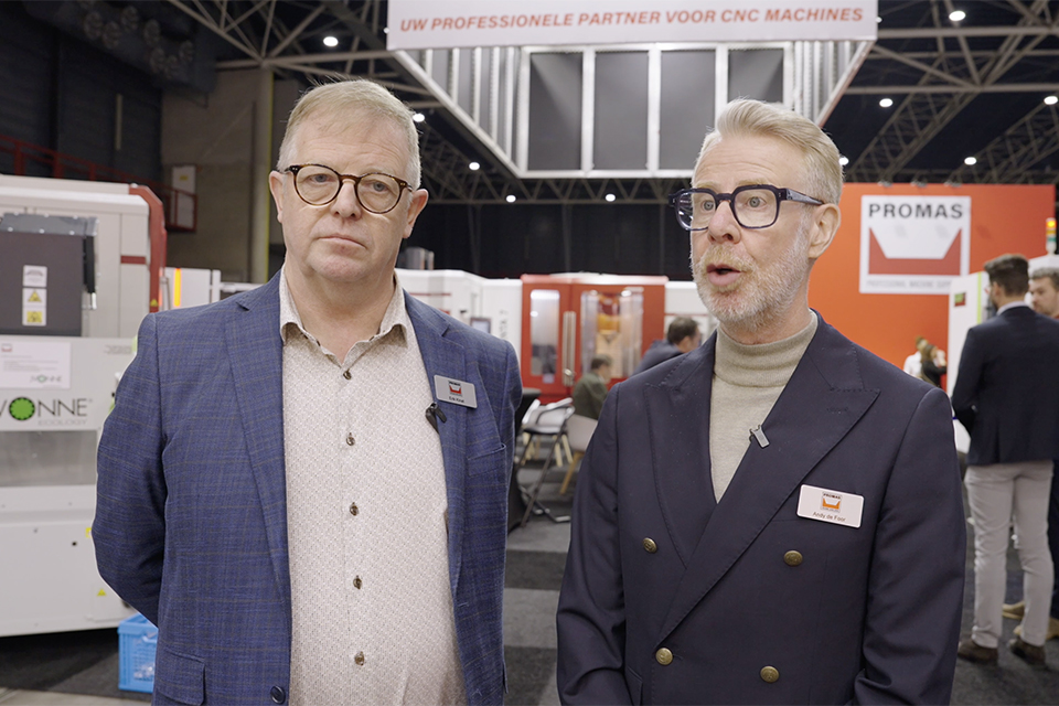 Promas toont geavanceerde vijfassige en geautomatiseerde machines op Technishow 1