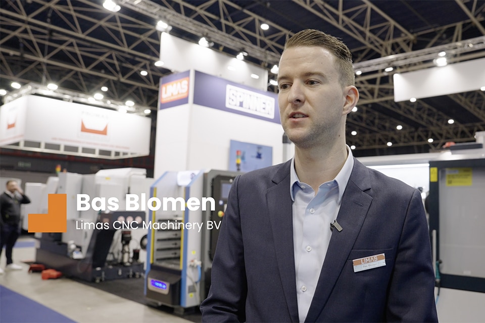 Limas toont Spinner Microturn voor hoogcomplexe serieproductie 1