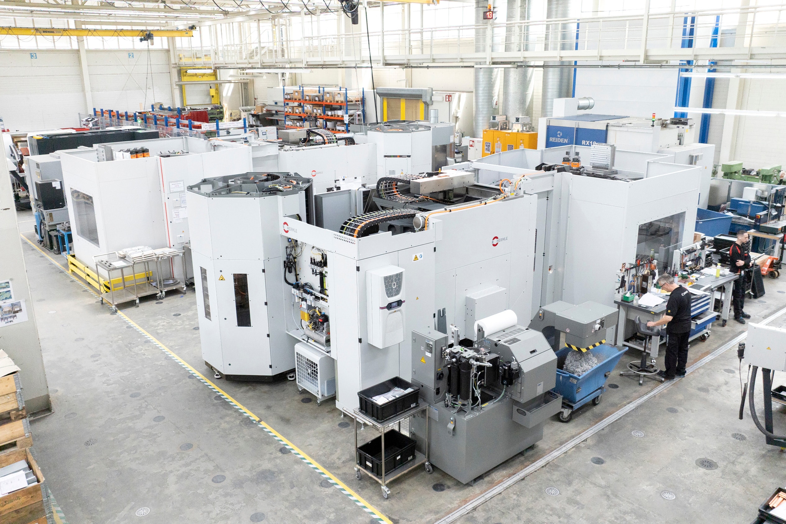 Continue productie, maximale precisie en flexibiliteit van enkelstuks tot serie 2