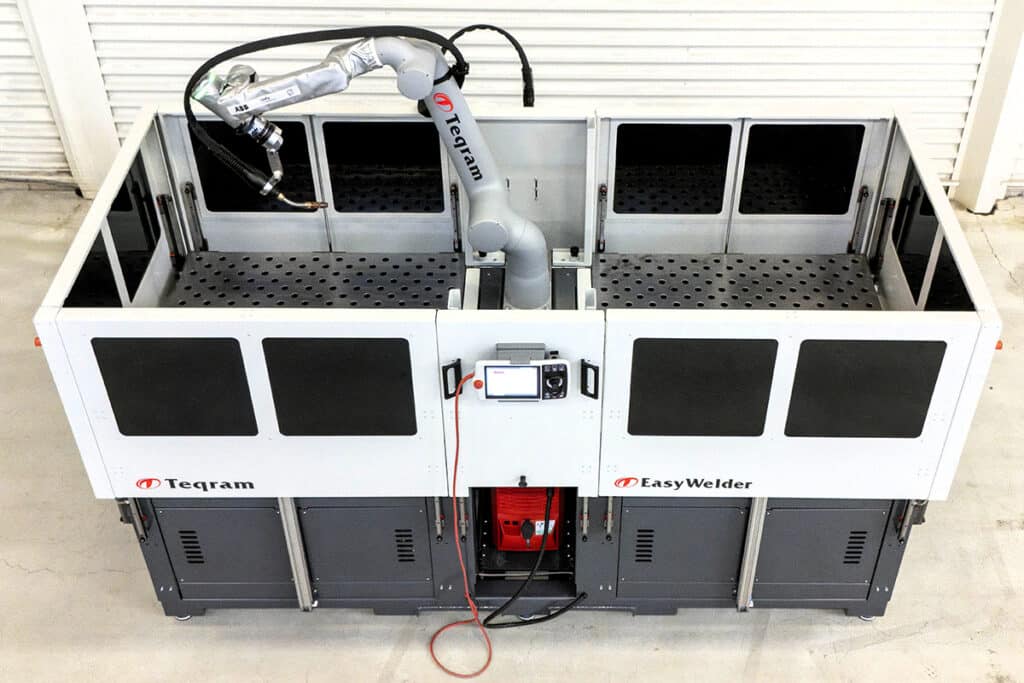 EasyWelder las-cobot blijft produceren tijdens het omstellen 2