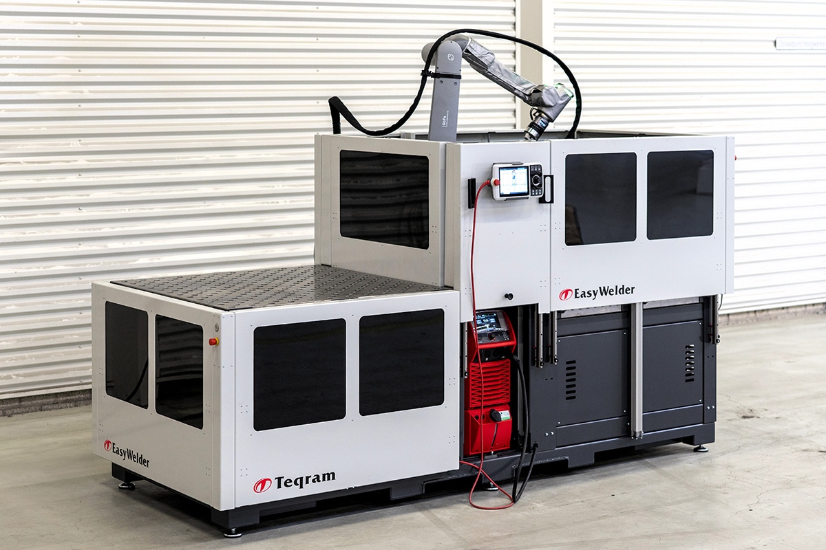 EasyWelder las-cobot blijft produceren tijdens het omstellen 1