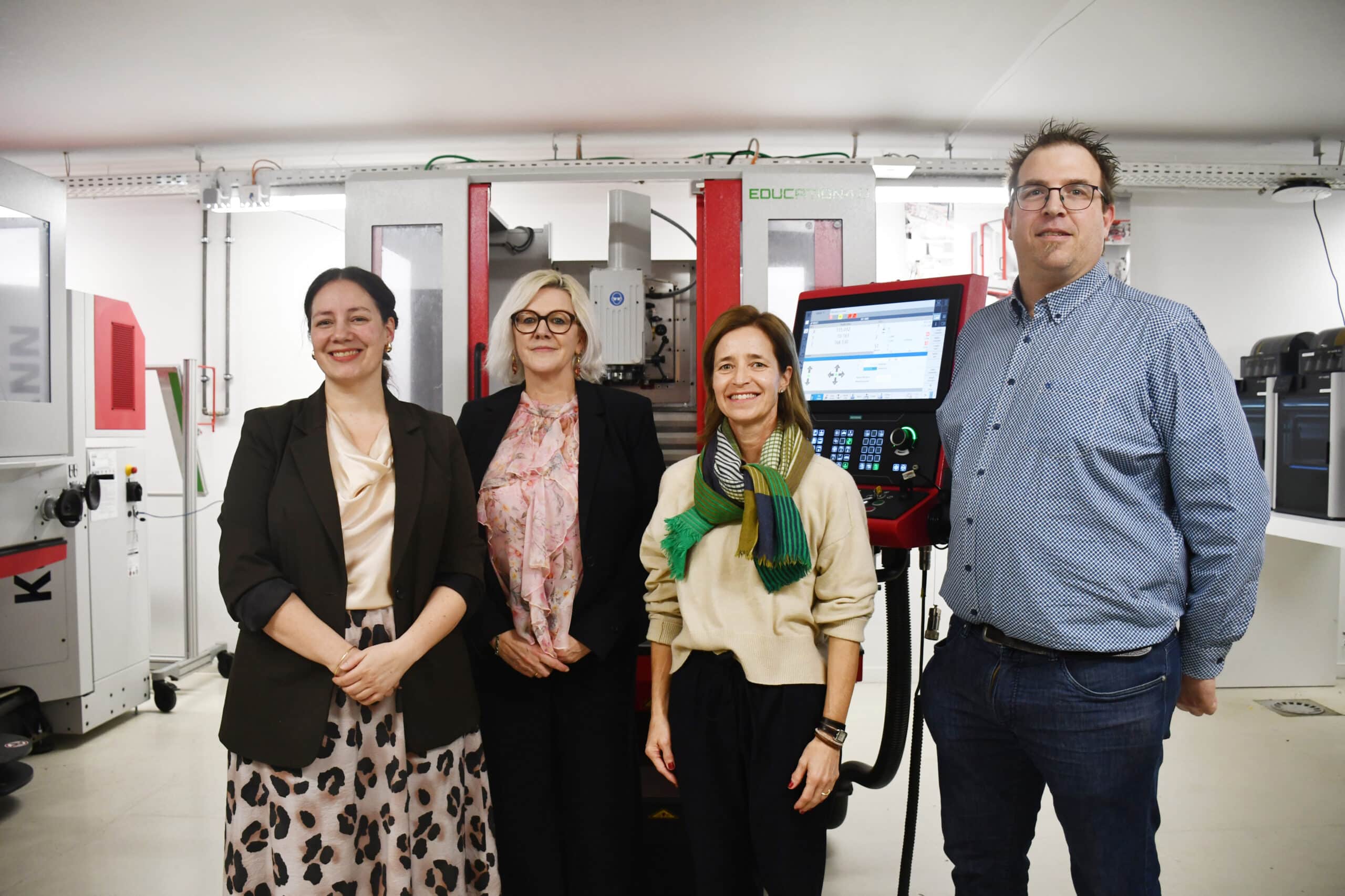 Drie hybride frees-boormachines laten studenten ervaring opdoen 1