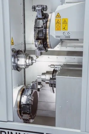 Maximale productiviteit bij minimale ruimtebehoefte: compacte simultane draaimachines voor moderne productie 1