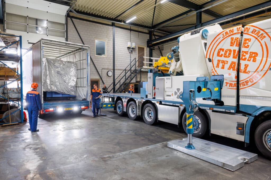 De levering van een machine bepaalt de eerste indruk van de klant! 1